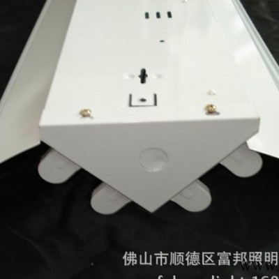 超市商埸日光灯 支架4x40w 三角固定支架