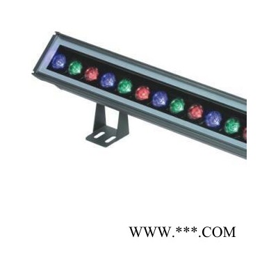 神冠LED洗墙灯，大楼外墙亮化专用户外防水DC24V  24W  RGB 全彩LED洗墙灯