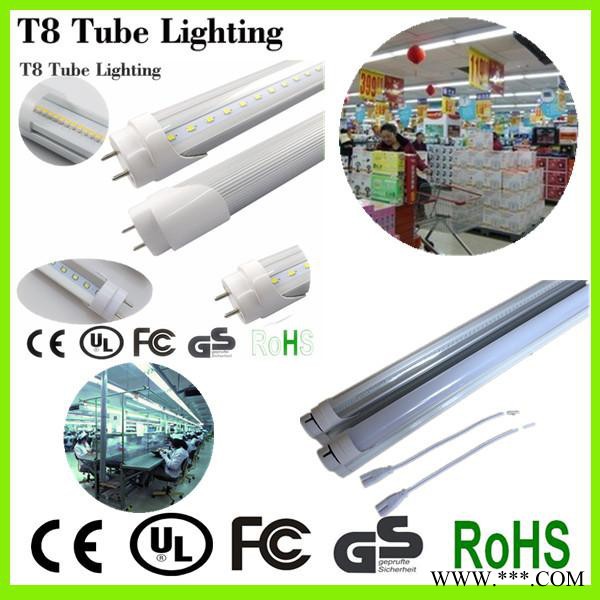 供应T8日光灯1.2米灯管 18W日光灯 LED灯管6500K 乳白罩灯管高PF 100LM/W光效图3