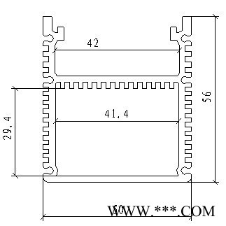 供应宏烨 HY-XW-8002 LED洗墙灯外壳图3