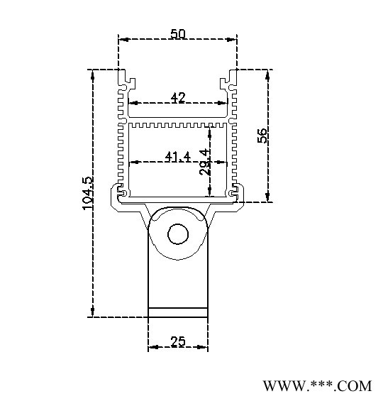供应宏烨 HY-XW-8002 LED洗墙灯外壳图2