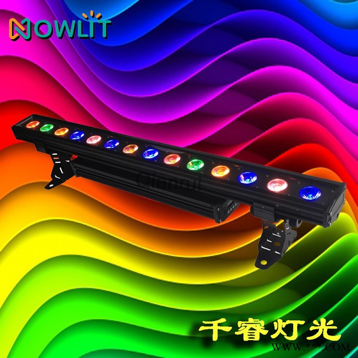 千睿灯光QR-1430A 防水洗墙灯14颗30W三合一高亮度洗墙灯图2