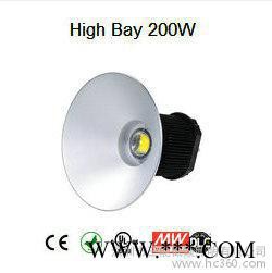 美国DLC认证 UL认证 LED工矿灯 200W CREE灯珠 明纬电源 5年质保 深圳厂家图2