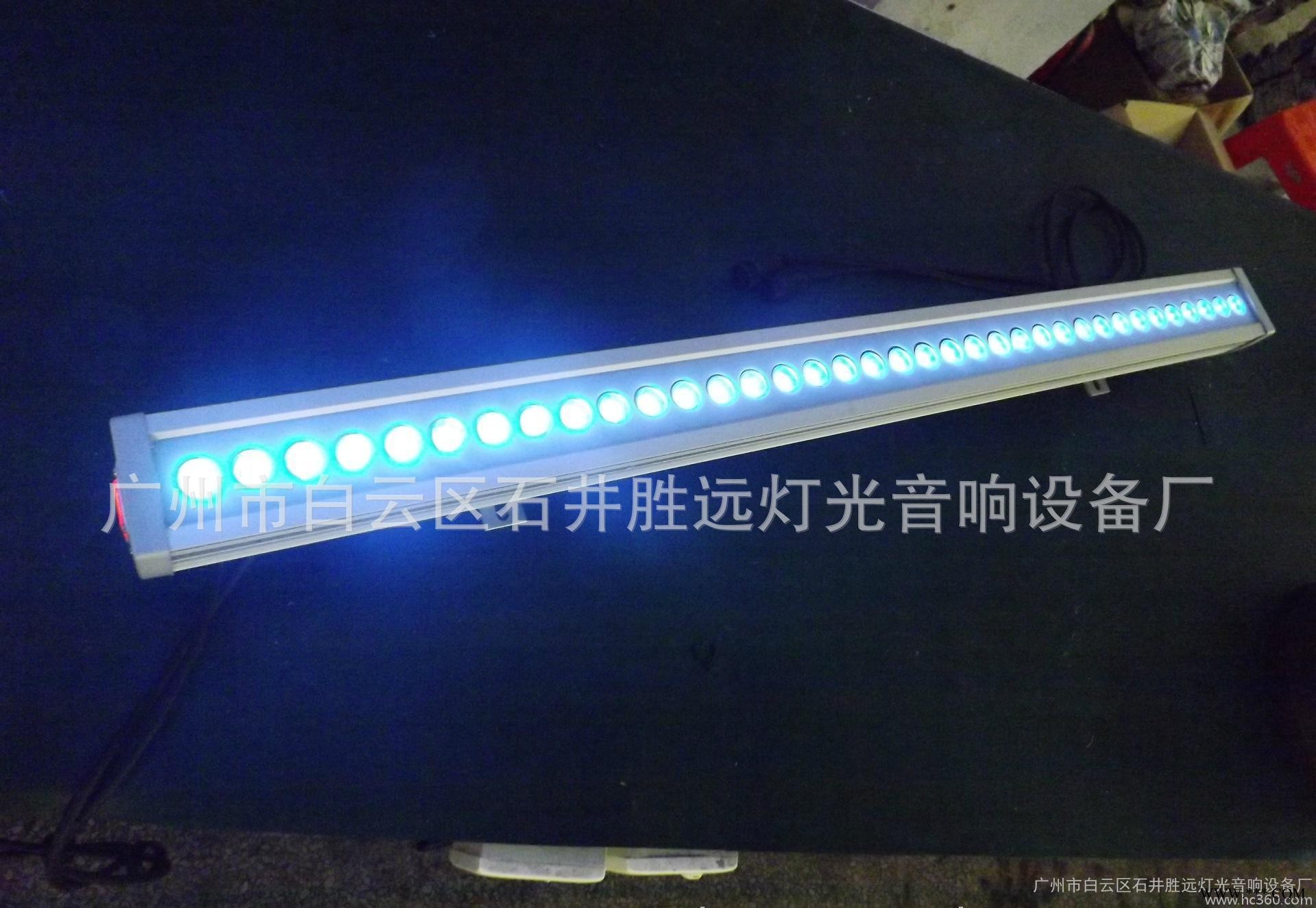 36颗3W全彩灯珠DMX512接口大功率LED长条洗墙灯图1