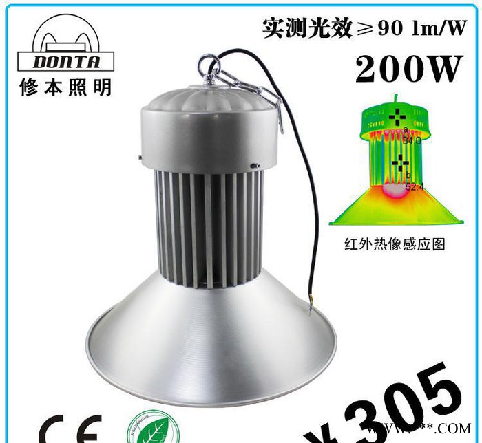 200w led工矿灯 2835贴片灯珠 高棚灯 厂房灯 散
