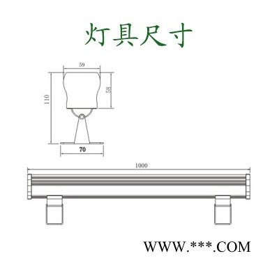 户外亮化新款 led洗墙灯