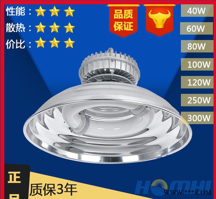 人气免维护节能高效低频无极工矿灯150W投光灯车间仓库车间厂房灯图3