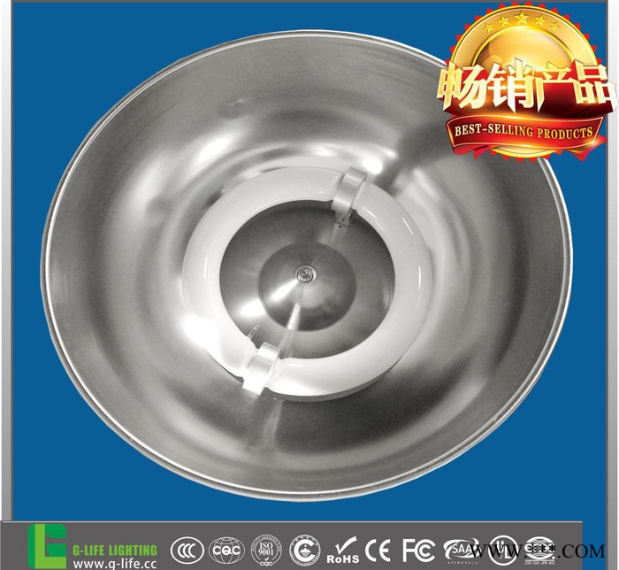 无极工矿灯【名企采购】炫风新款大口径250W 正白天棚厂房照明灯