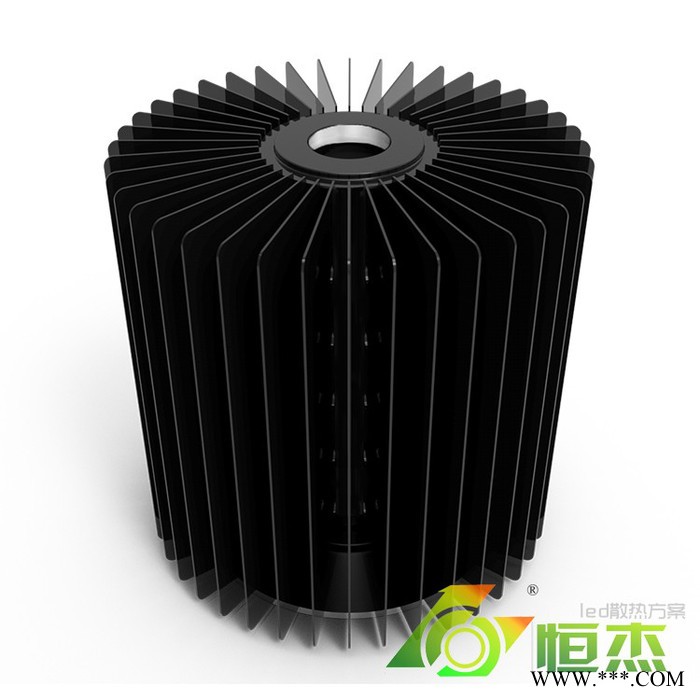 嘉善恒杰led工矿灯散热器led散热器灯具铜相变热柱散热器图4