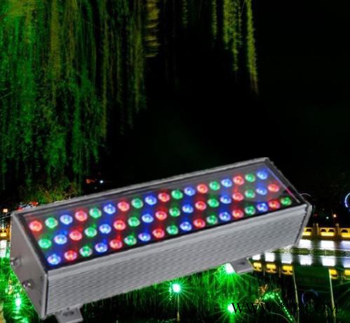 直销108W144W户外防水LED大功率洗墙灯DMX512七