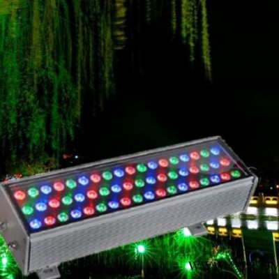 直销108W144W户外防水LED大功率洗墙灯DMX512七