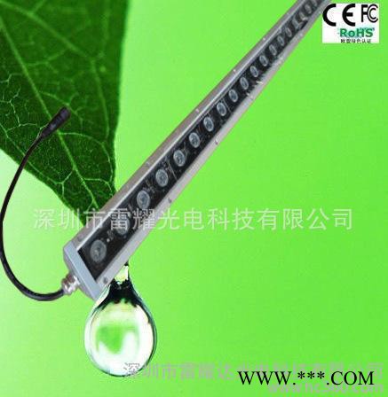 24*1W高亮RGB大功率铝合金洗墙灯，LED线条灯图3