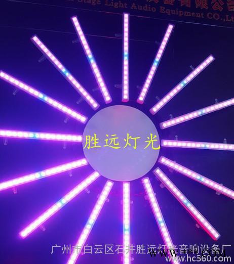 婚庆LED18颗3W洗墙灯带跑马酒吧舞台演艺灯18颗染色灯全图2