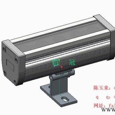 供应结构防水led洗墙灯外壳套件