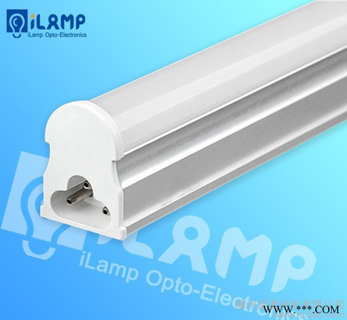 LED日光灯T5灯管 一体化超亮日光管带支架 工程装修 16W 厂家批发图1