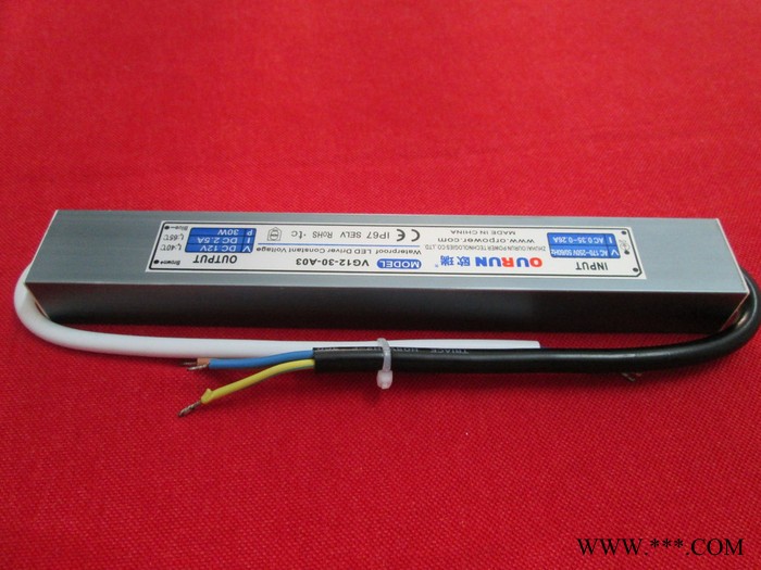 欧瑞恒压防水电源洗墙灯电源12V 30W 12V30W恒压防水电源图2