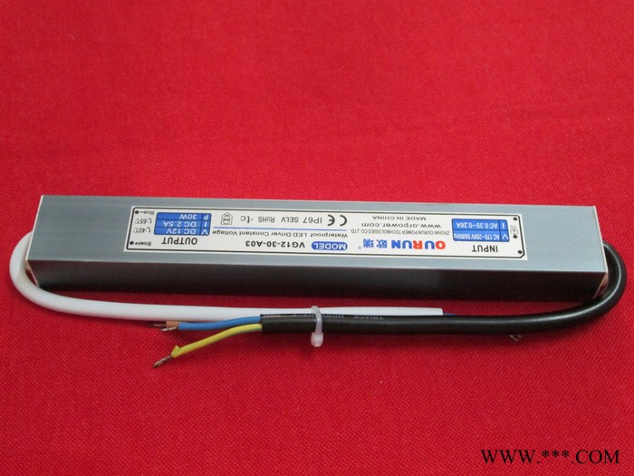欧瑞恒压防水电源洗墙灯电源12V 30W 12V30W恒压防水电源图3