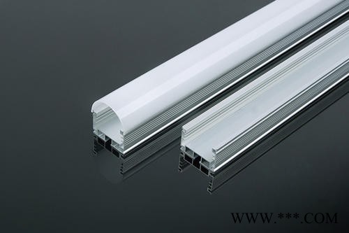 供应LED线条灯外壳 灯饰铝材 直销LED工矿灯散热器 灯具散热器图4