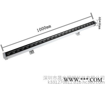 晟光照明科技SG-XQD100-12WA1 LED洗墙灯 12W 外控 单色/全彩图3