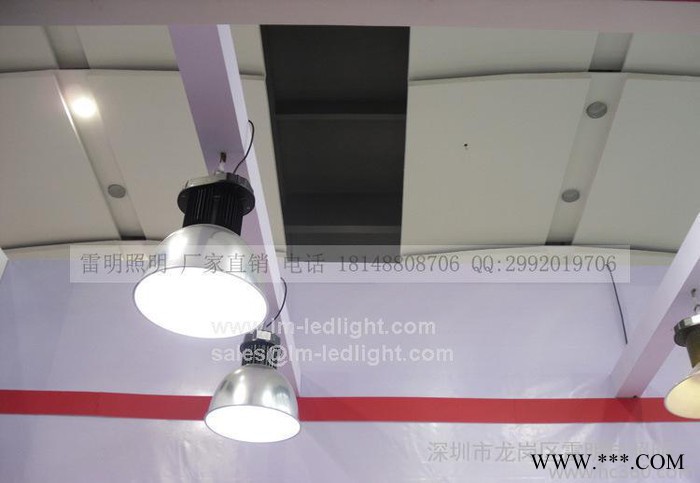 雷明LED工矿灯黑色散热器120度正白光暖白光100W120图2