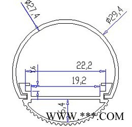 供应聚利供应T10铝塑管 LED 日光灯图2