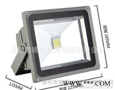 现货led户外DMX512全彩外控投光灯 大功率led洗墙灯