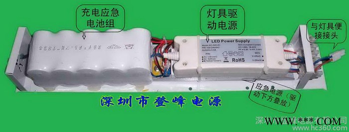 深圳可调光LED应急电源，多功能LED日光灯应急电源降功率应图2