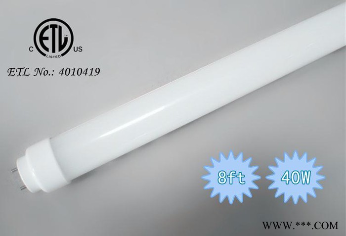 LED日光灯 美国ETL认证灯管  2.4米 40W 4000LM T10 深圳**图2