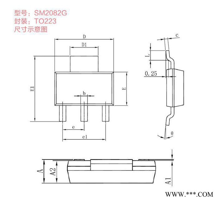 led日光灯电源驱动芯片SM2082G非隔离电源led内置驱动芯片图2