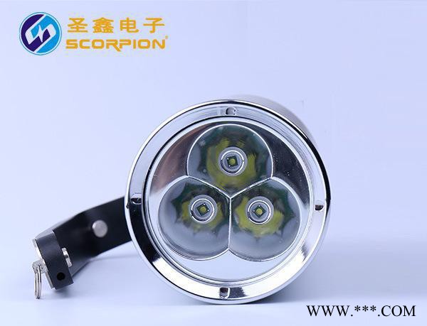 强光充电手提灯手电筒 防水铝合金探照灯矿灯图2
