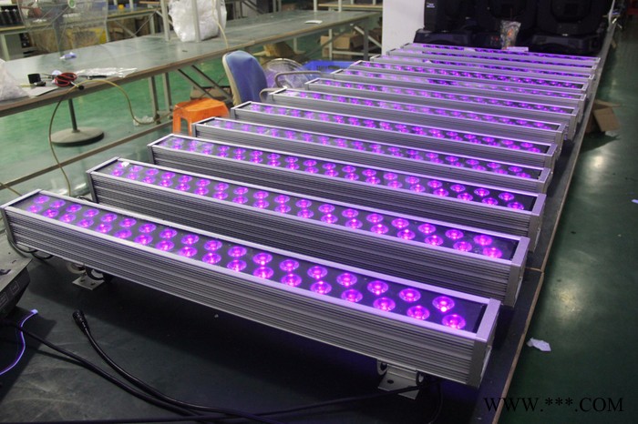 供应美铄灯光36 * 18W RGBWAUV 6IN1多色LED洗墙灯LED落地灯(LED 3007C)图2
