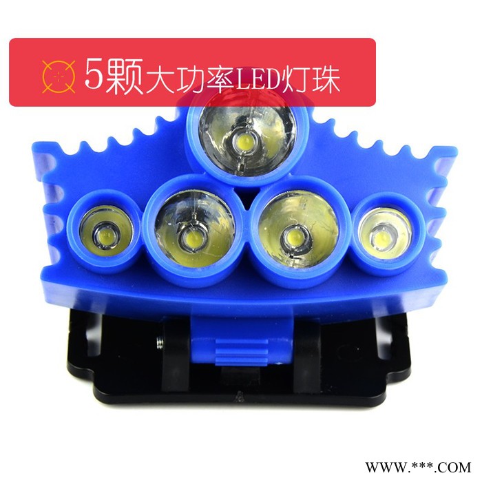 ** 柏龙915强光头灯 家用led矿灯 户外露营夜骑夜钓探照灯图2
