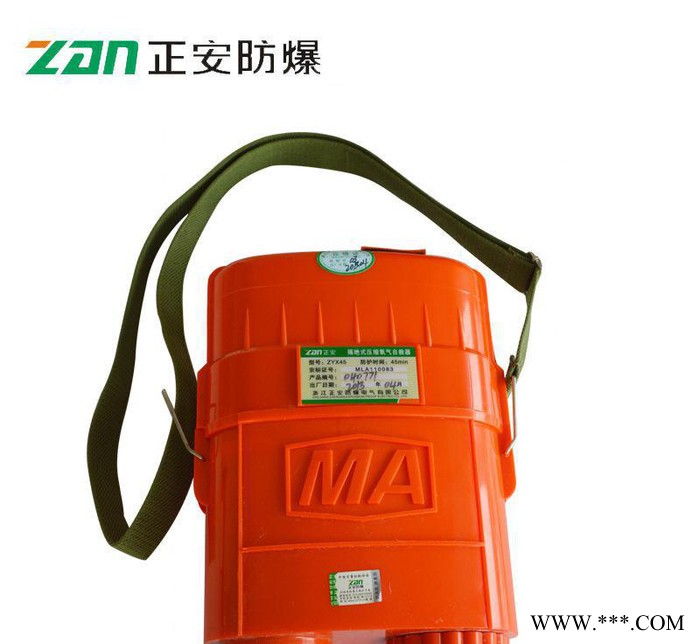 【正安防爆】ZYX45 隔绝式压缩氧气自救器 工矿灯具图2