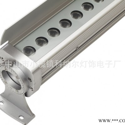 新款36W黄光LED洗墙灯，带档板防眩光可0-10V调光或DMX调光，
