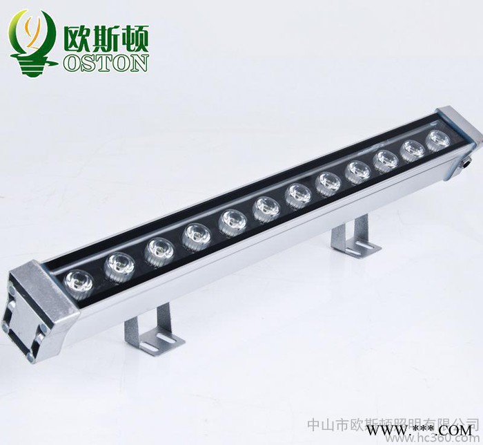 LED洗墙灯户外防水轮廓灯七彩投射条形灯室外大功率9W15W图3