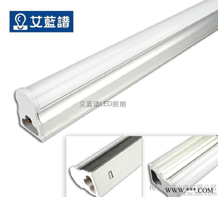 大量批发LED日光灯T5带支架灯管 9W 0.6米 办公学校工程节能改造图3