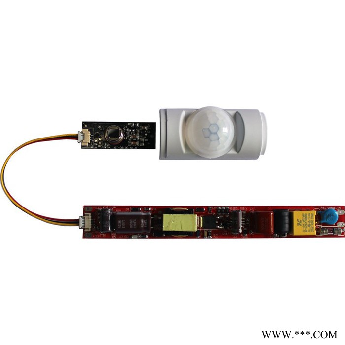 人体红外感应LED日光灯驱动电源 微亮 全灭 移动传感器模块 非隔离 18W 高PF图4