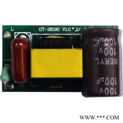 **** 宽电压 高PF 堵头LED日光灯驱动电源 单端 18W 小体积 LED恒流电源图5