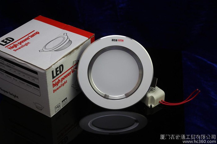 供应喜世通,led防雾筒灯 led灯具 3.5寸7W筒灯图2