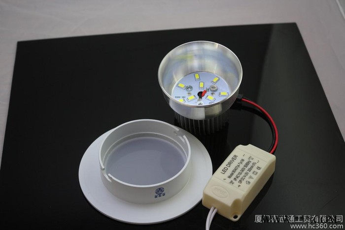 供应喜世通,led防雾筒灯 led灯具 3.5寸7W筒灯