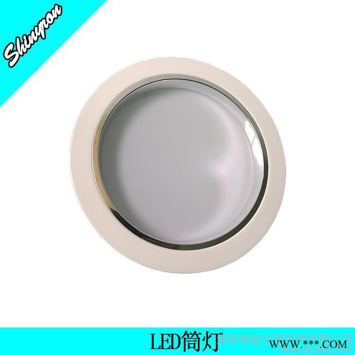 商业场所照明装修专用9W LED压铸筒灯/车铝筒灯图2