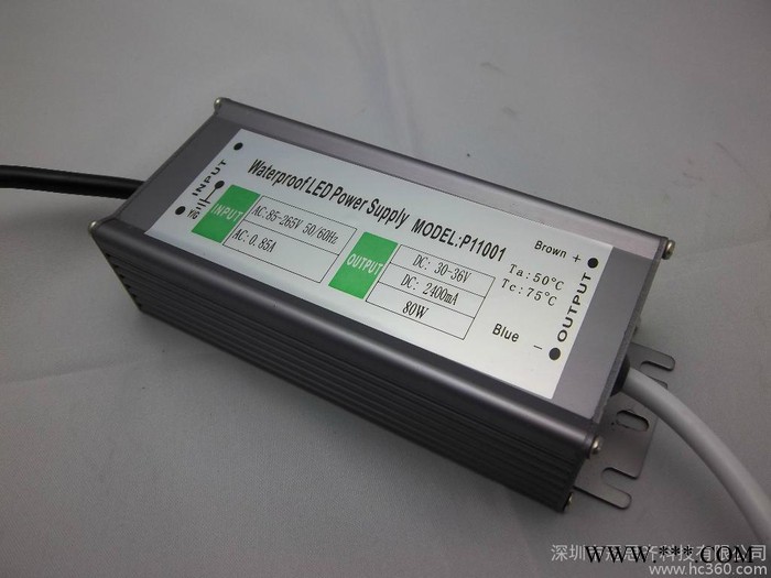 冠思齐GSQ-FS-080WLED工矿灯电源，集成80W灯珠10串8并恒流电源图2