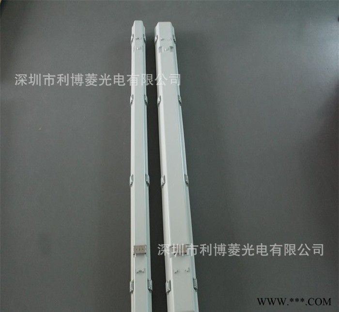 专业LED灯具配件 LED三防灯具外壳配件 2*18W日光灯图3