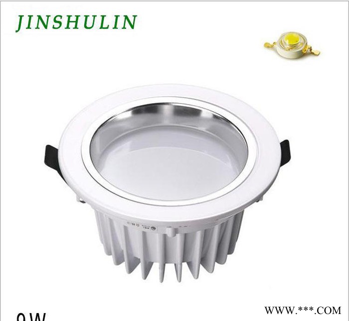 9W led压铸筒灯 防眩光工程筒灯  工厂出货