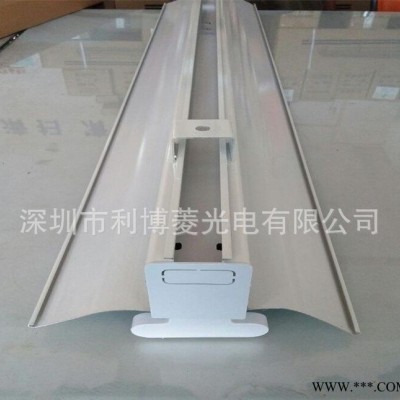 现货铝合金支架 铝合金超厚外壳 led超市铝合金日光灯