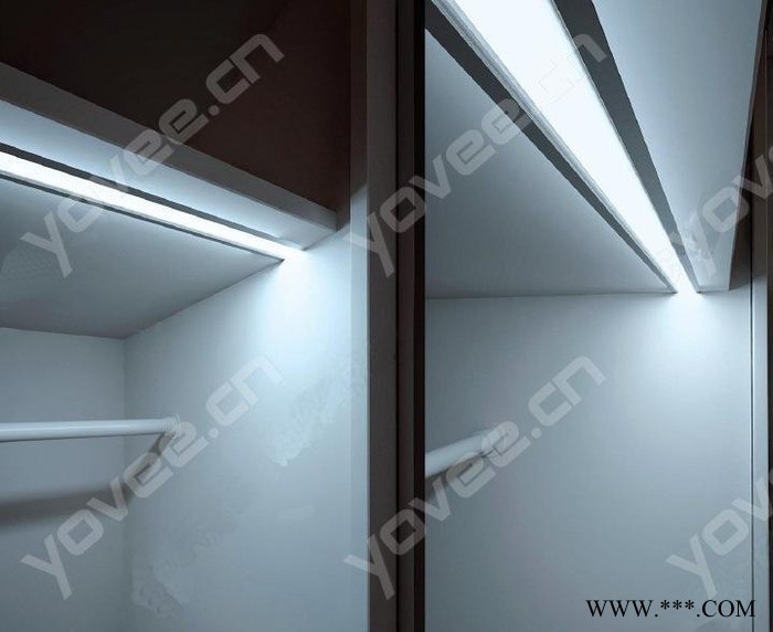 铝槽LED线型灯 LED线形灯铝槽配72灯SMD5050 高图3