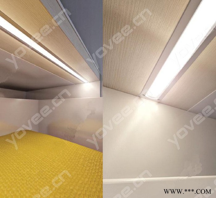 铝槽LED线型灯 LED线形灯铝槽配72灯SMD5050 高图2
