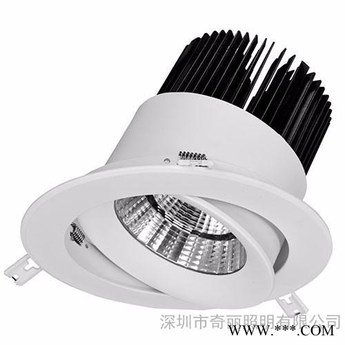 奇丽照明QD-COB01LED圆形筒灯 6-50W 高端筒灯酒店室内照明筒灯图2