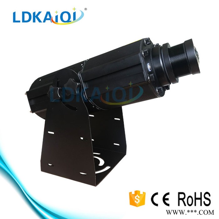 凯奇隆迪LD-100 100W LED防水型投影灯 户外地面图案文字旋转定制 led广告灯投射灯 防水高清旋转LOGO灯图3