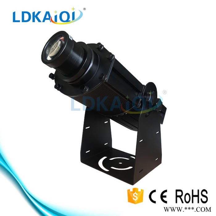 凯奇隆迪LD-100 100W LED防水型投影灯 户外地面图案文字旋转定制 led广告灯投射灯 防水高清旋转LOGO灯图4